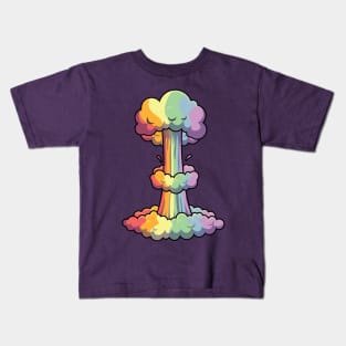 Rainbow Bomb Kids T-Shirt